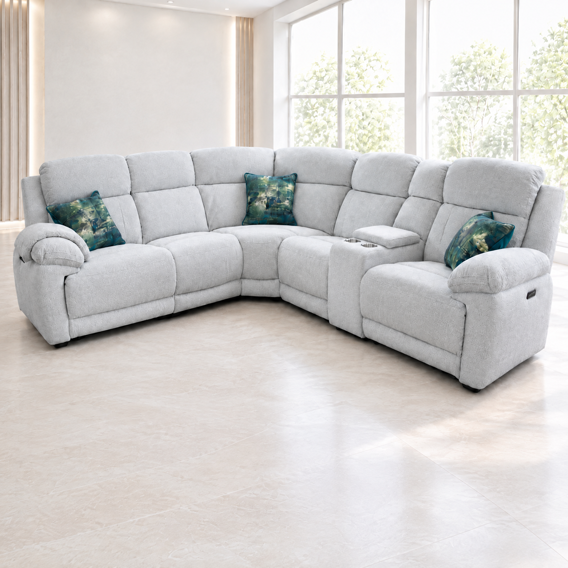 Owen Corner sofa in Beige