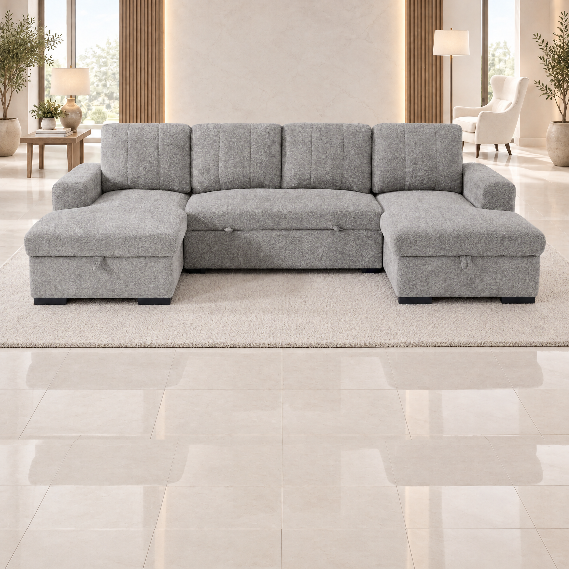 Como Sofabed sofa in Grey