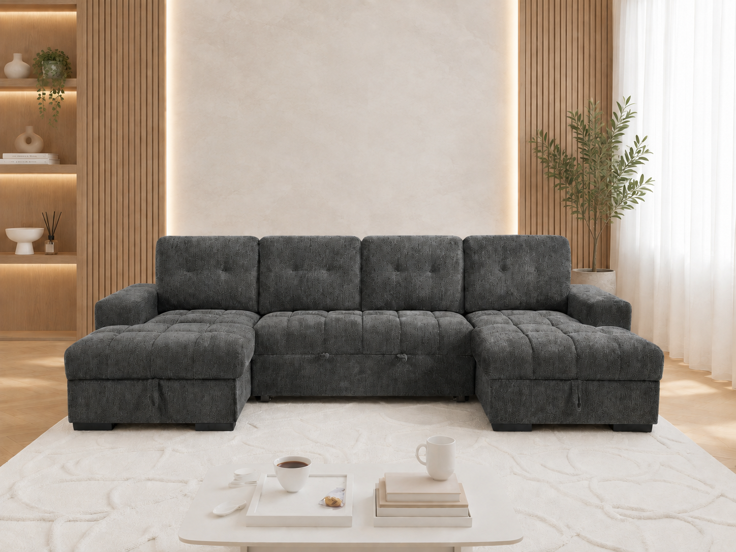 Palermo Sofabed sofa in Grey