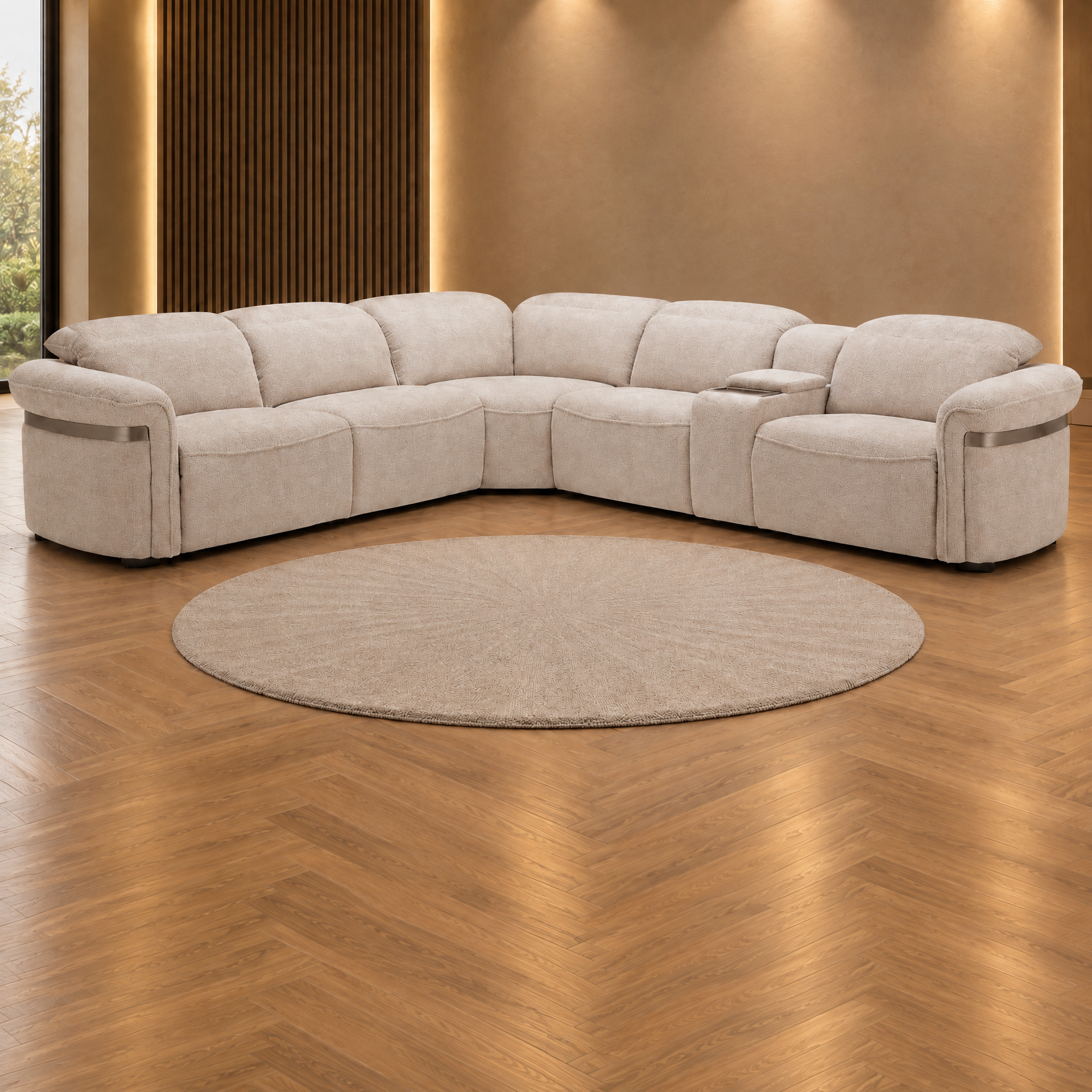 Bicester Corner sofa in Beige