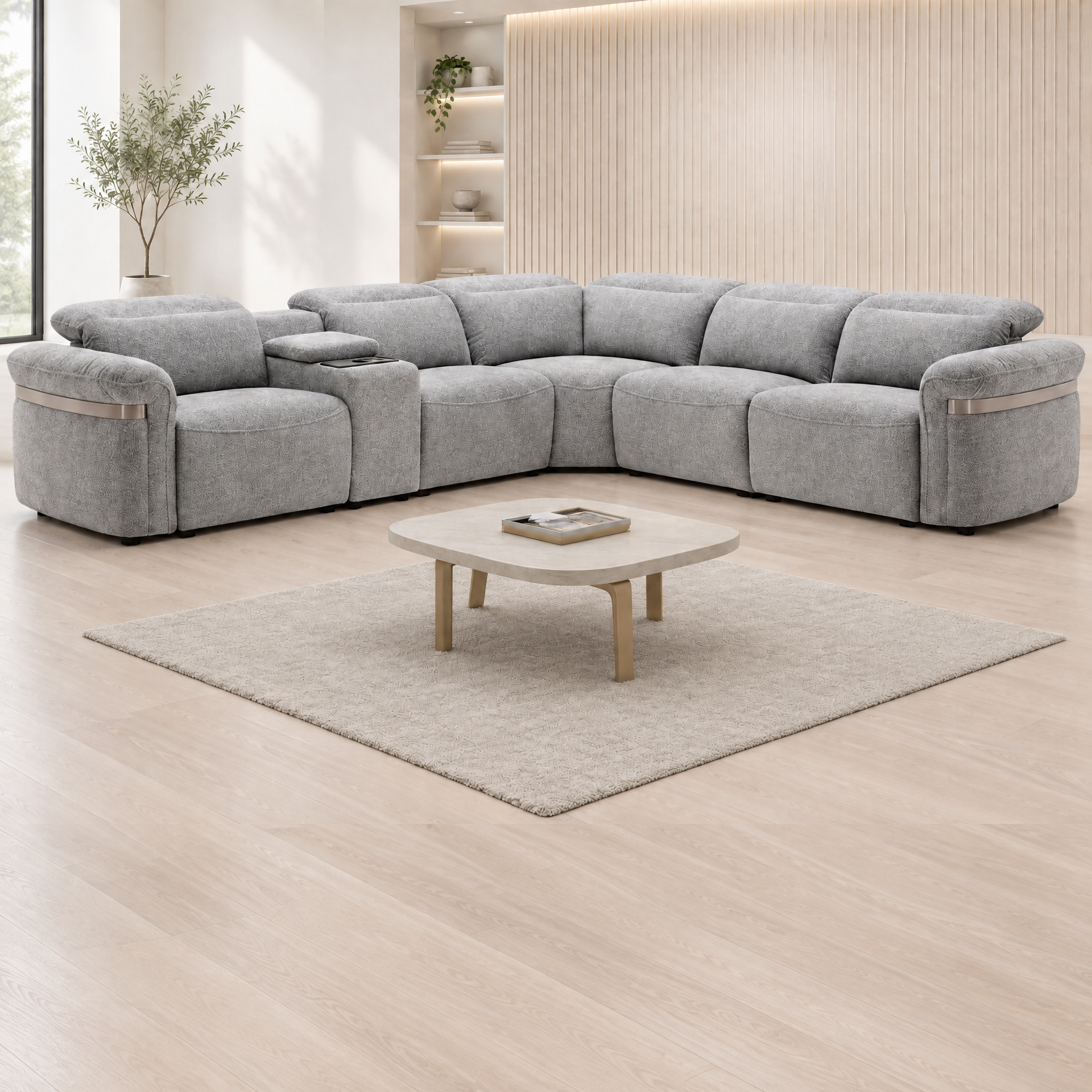 Bicester Corner sofa in Grey