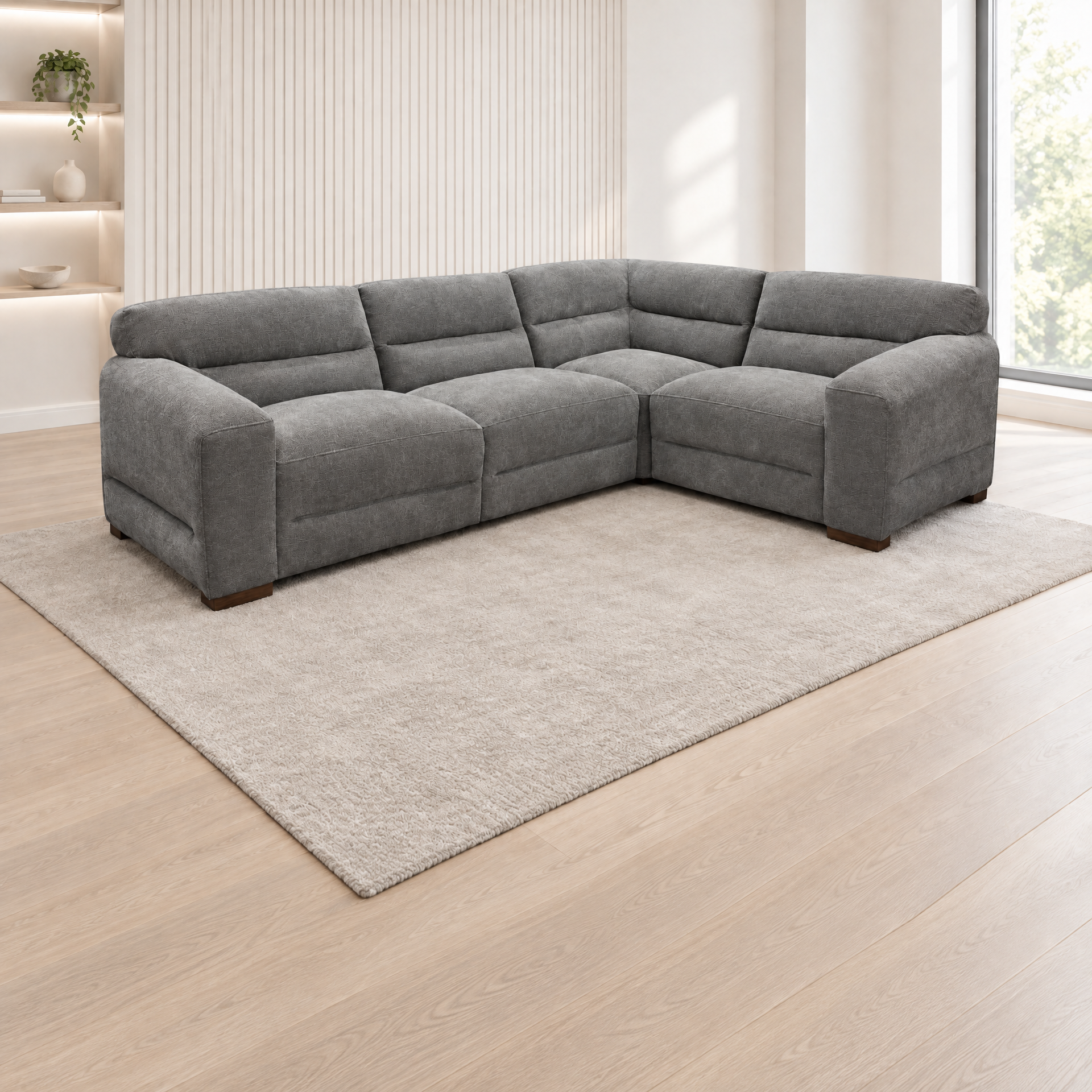 Chicago Corner sofa in Grey