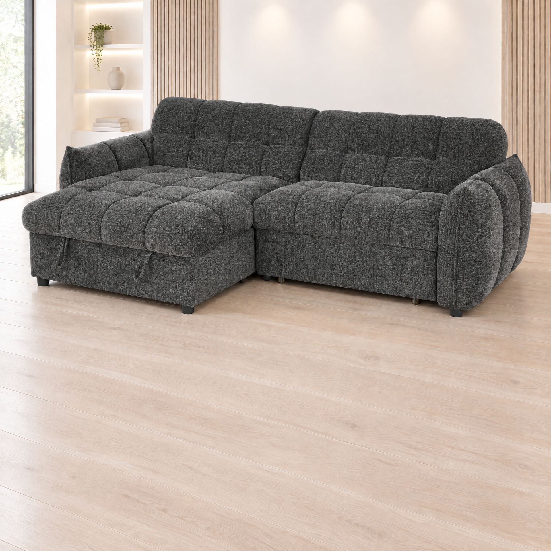 Florida Corner sofa in Grey