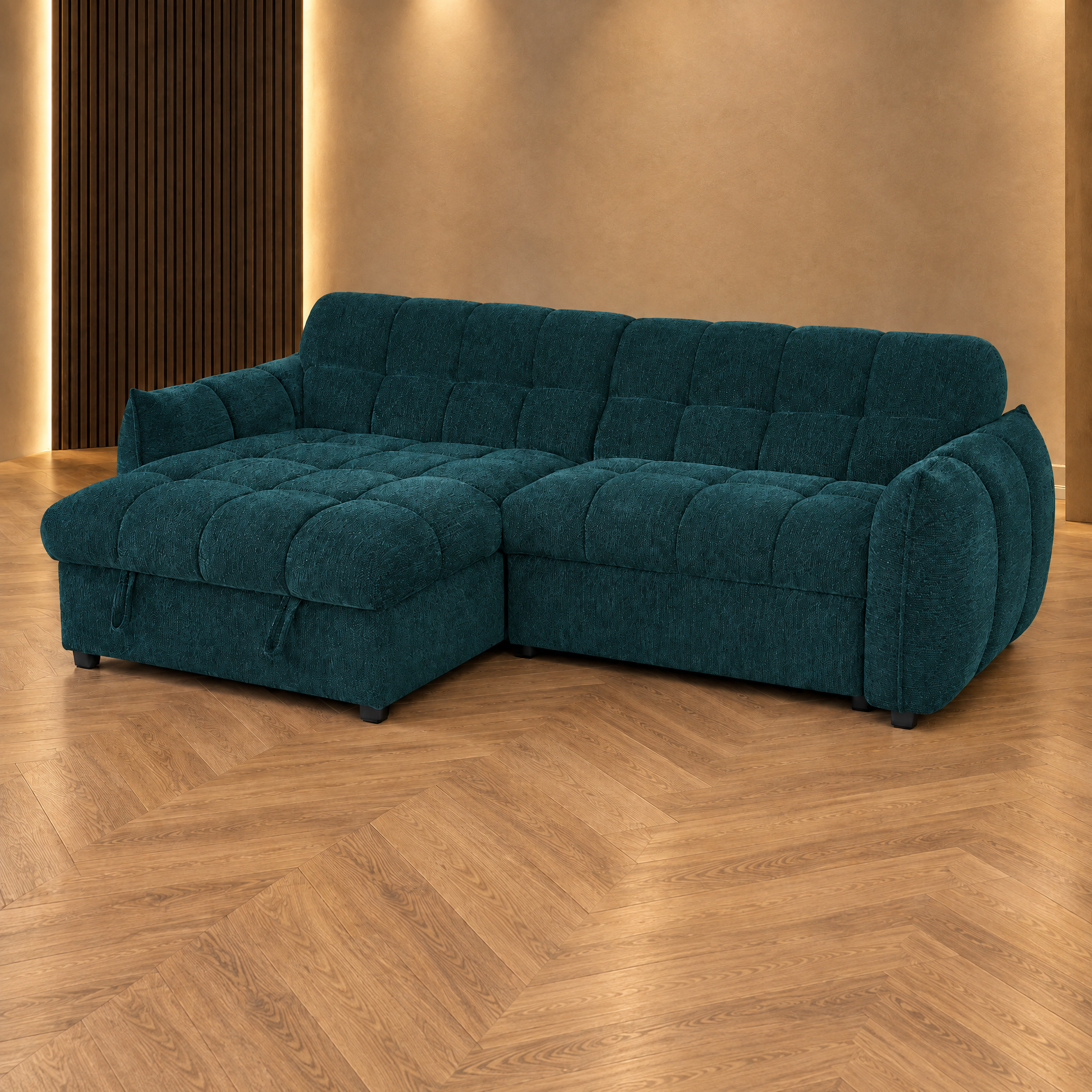 Florida Corner sofa in Teal