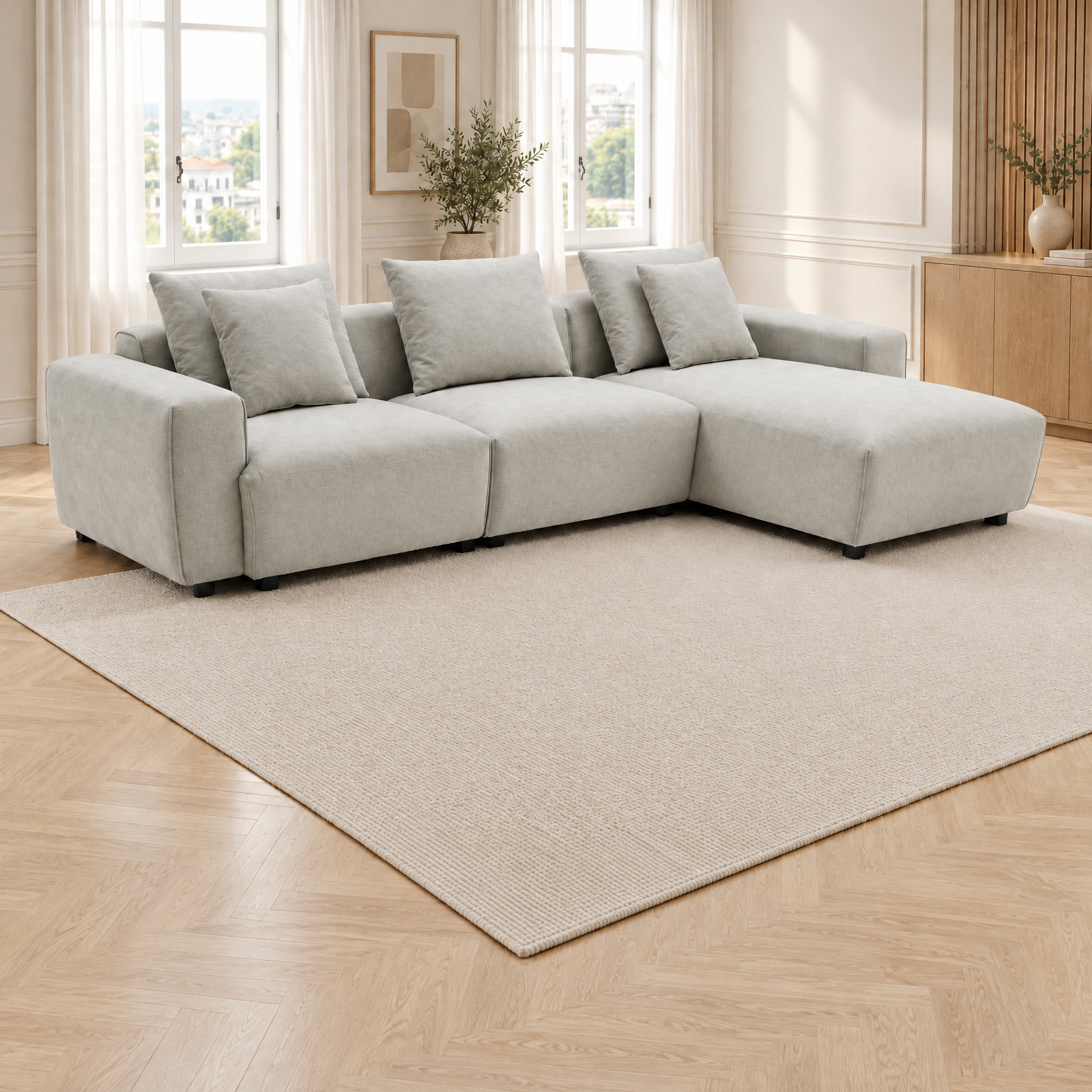 Malibu Corner sofa in Beige