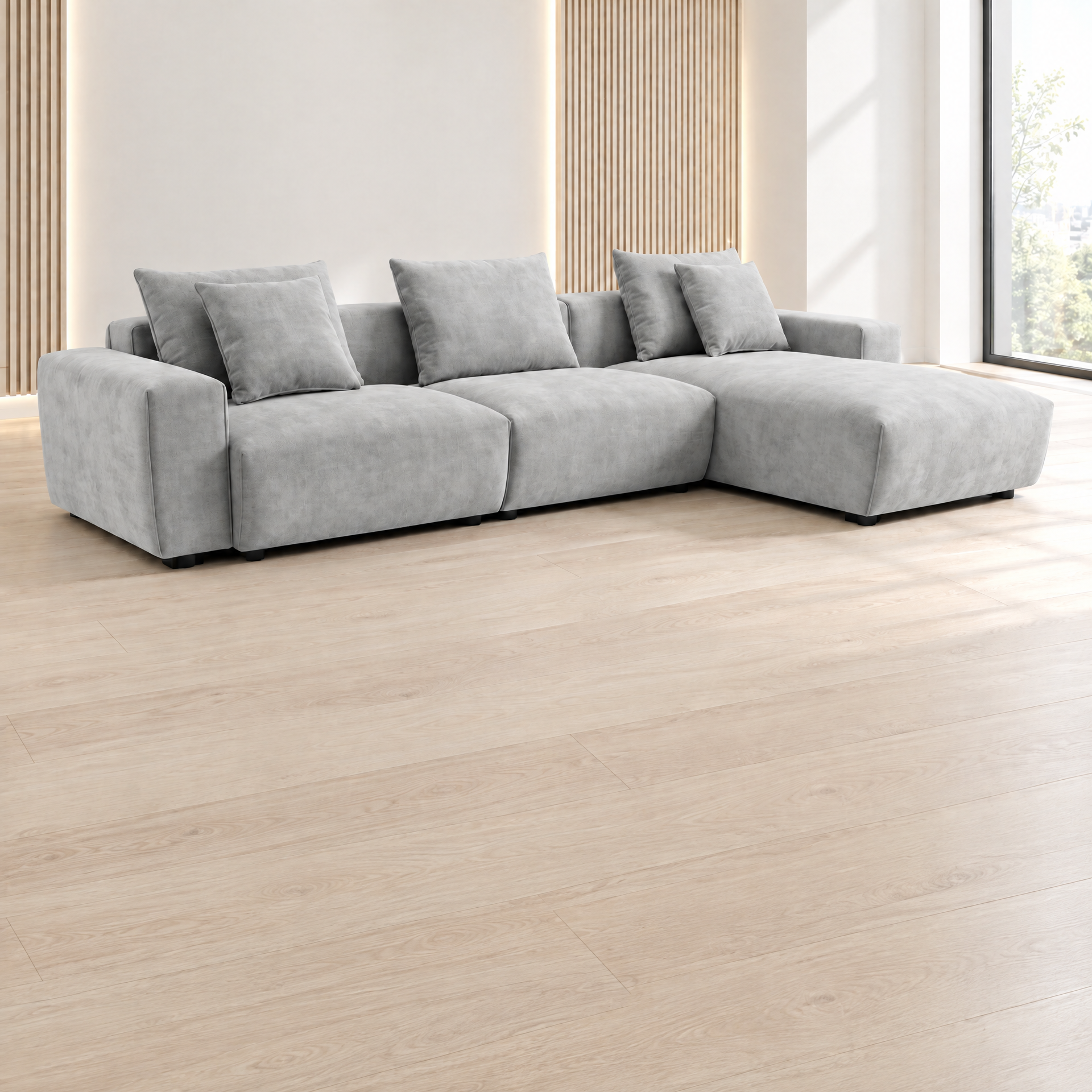 Malibu Corner sofa in Grey