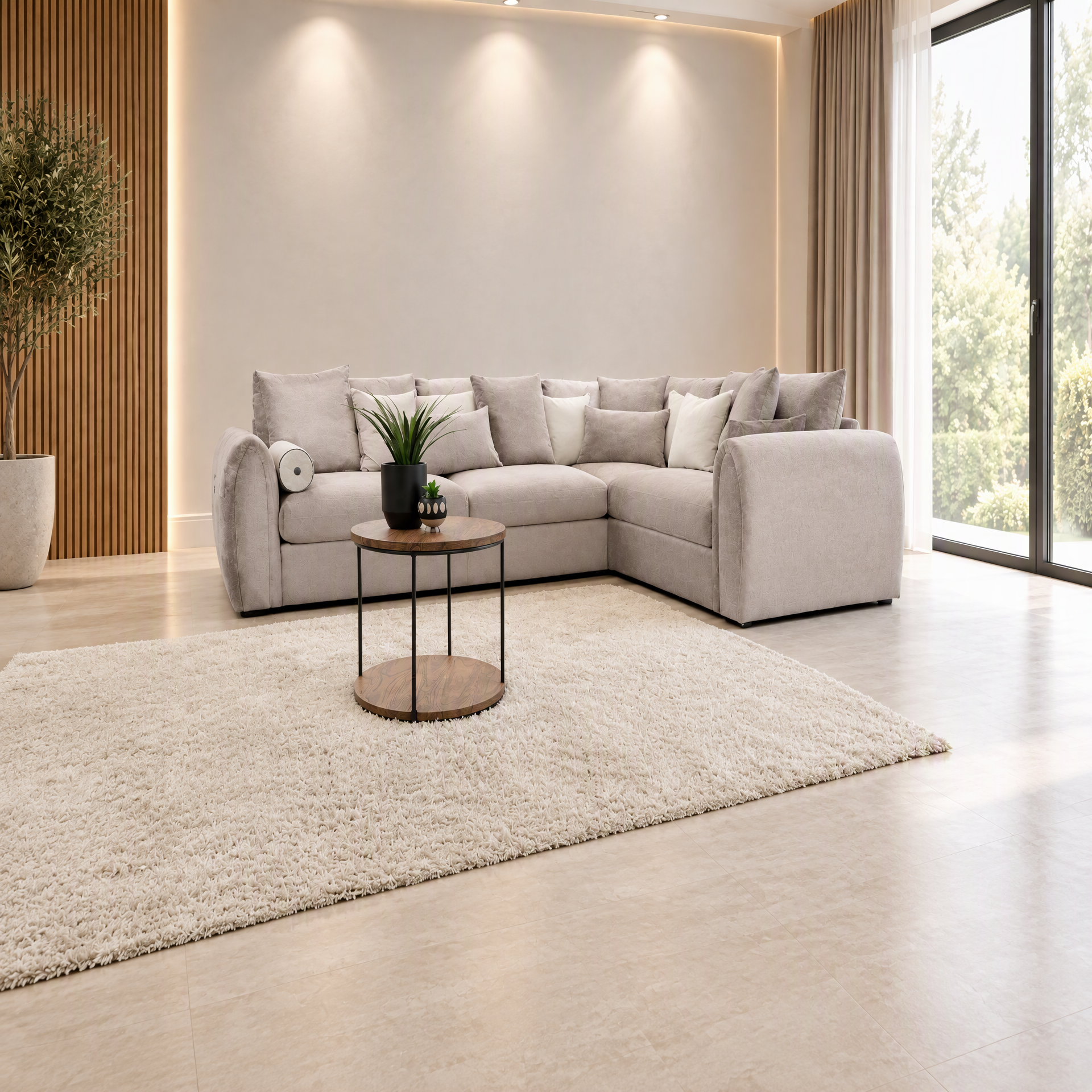 Mirabel Corner sofa in Mocha