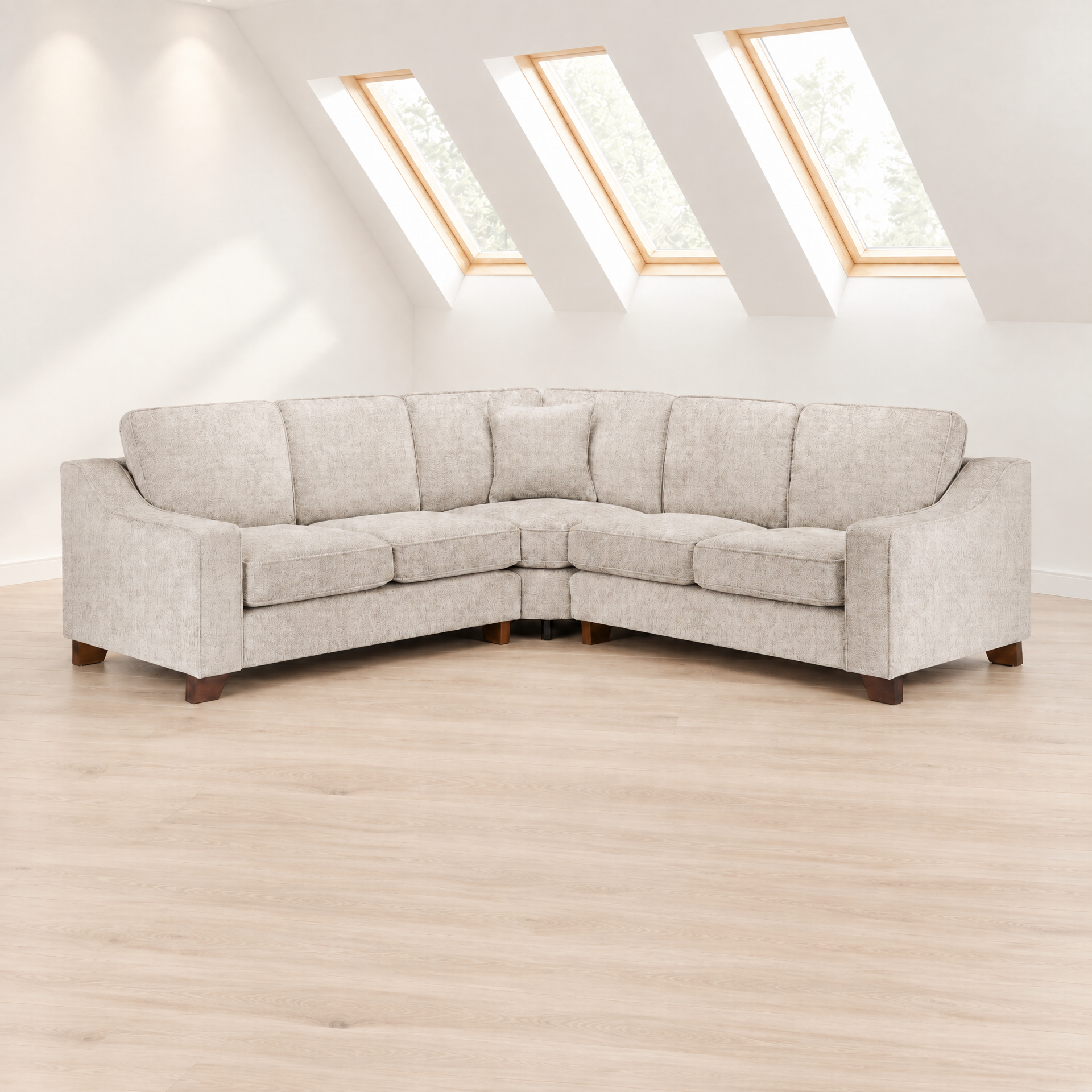 Nebraska Corner sofa in Stone