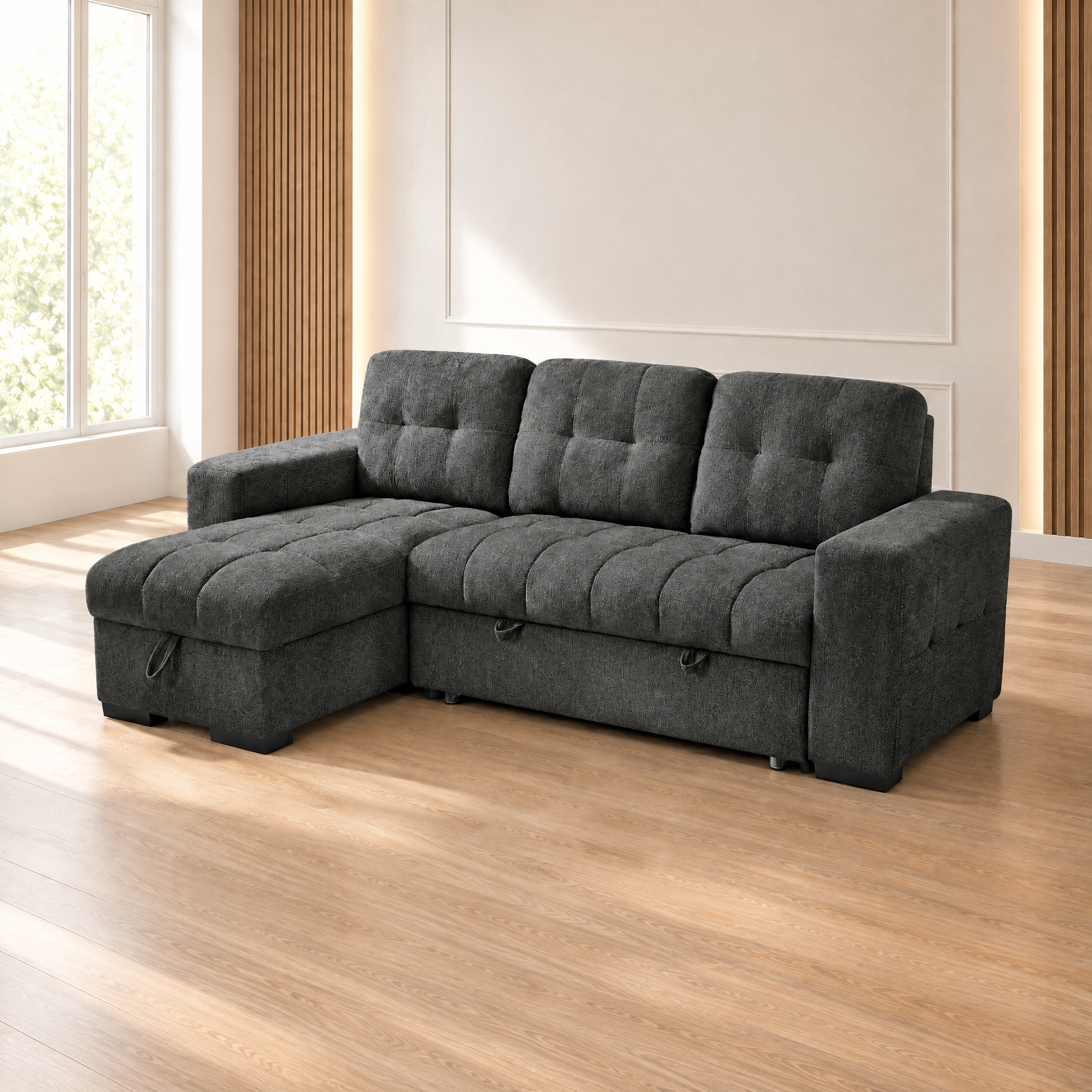 Palermo Universal Corner Corner sofa in Grey